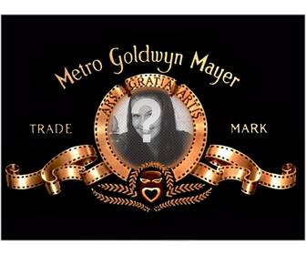 Ảnh ghep để đưa ảnh của bạn len biểu trưng metro goldwyn mayer
