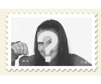 cắt dan để đưa ảnh của bạn len tem bưu chinh trực tuyến