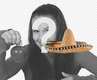 hiệu ứng đội mũ mariachi trực tuyến
