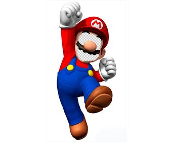 chụp ảnh để đặt khuon mặt của bạn trong super mario ngộ nghĩnh