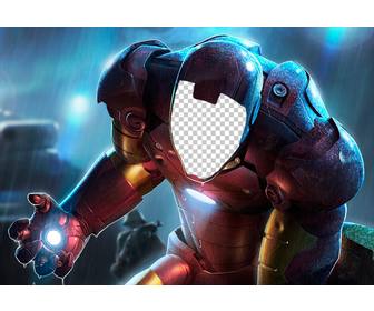 chụp ảnh để đặt khuon mặt của bạn trong bộ đồ iron man đặc biệt xxx hãy trở thanh sieu anh hung với hiệu ứng ảnh nay nhan cach hoa người sắt trong bộ đồ kim loại mau đỏ vang chỉnh sửa khuon mặt của bạn tren khuon mặt của anh ấy chia sẻ để bay tỏ sự ham mộ của bạn đối với anh hung marvel robot nay bạn hoan toan co thể sử dụng cach dựng phim nay lam ảnh đại diện của minh thu hut sự chu ý bằng cach trở thanh một sieu anh hung ảo