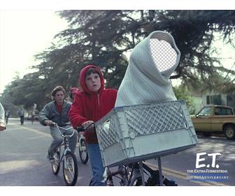 Ảnh ghep người ngoai hanh tinh et để đưa khuon mặt của bạn vao