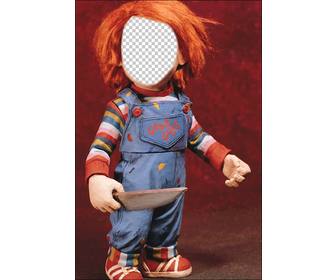 chucky photomontage để đặt khuon mặt của bạn