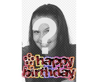 Ảnh động happy birthday cute lam cho ảnh của bạn trở thanh một tấm thiệp chuc mừng sinh nhật độc đao với hinh ảnh nay