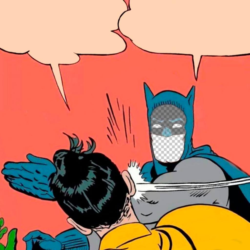Photoomontage có thể chỉnh sửa của meme Batman và Robin cho ảnh của bạn và viết Hình ảnh ..
