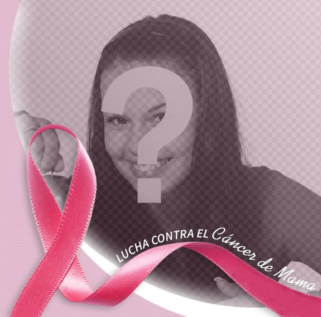 Dựng hình ảnh cho ảnh đại diện của bạn về một khung màu hồng và băng chống ung thư vú. ..
