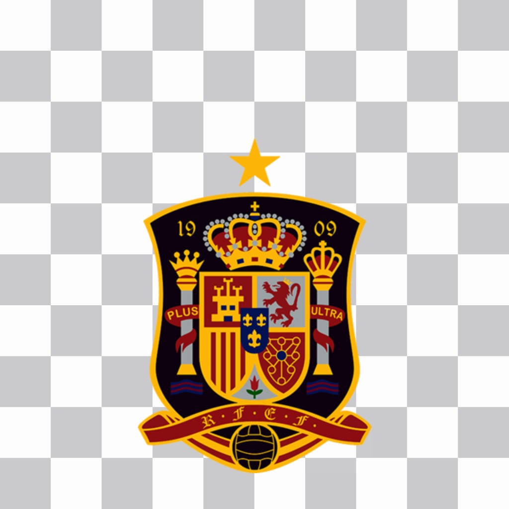 Escudo de la selección de España para tus fotos con este efecto ..