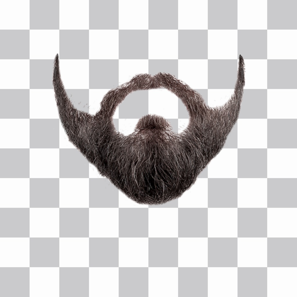 Bộ râu nâu kiểu hipster mà bạn có thể đưa vào ảnh của mình trực tuyến ..